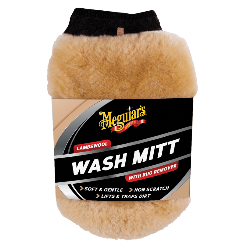 Lambswool Wash Mitt with Bug Remover — Meguiar's Australia