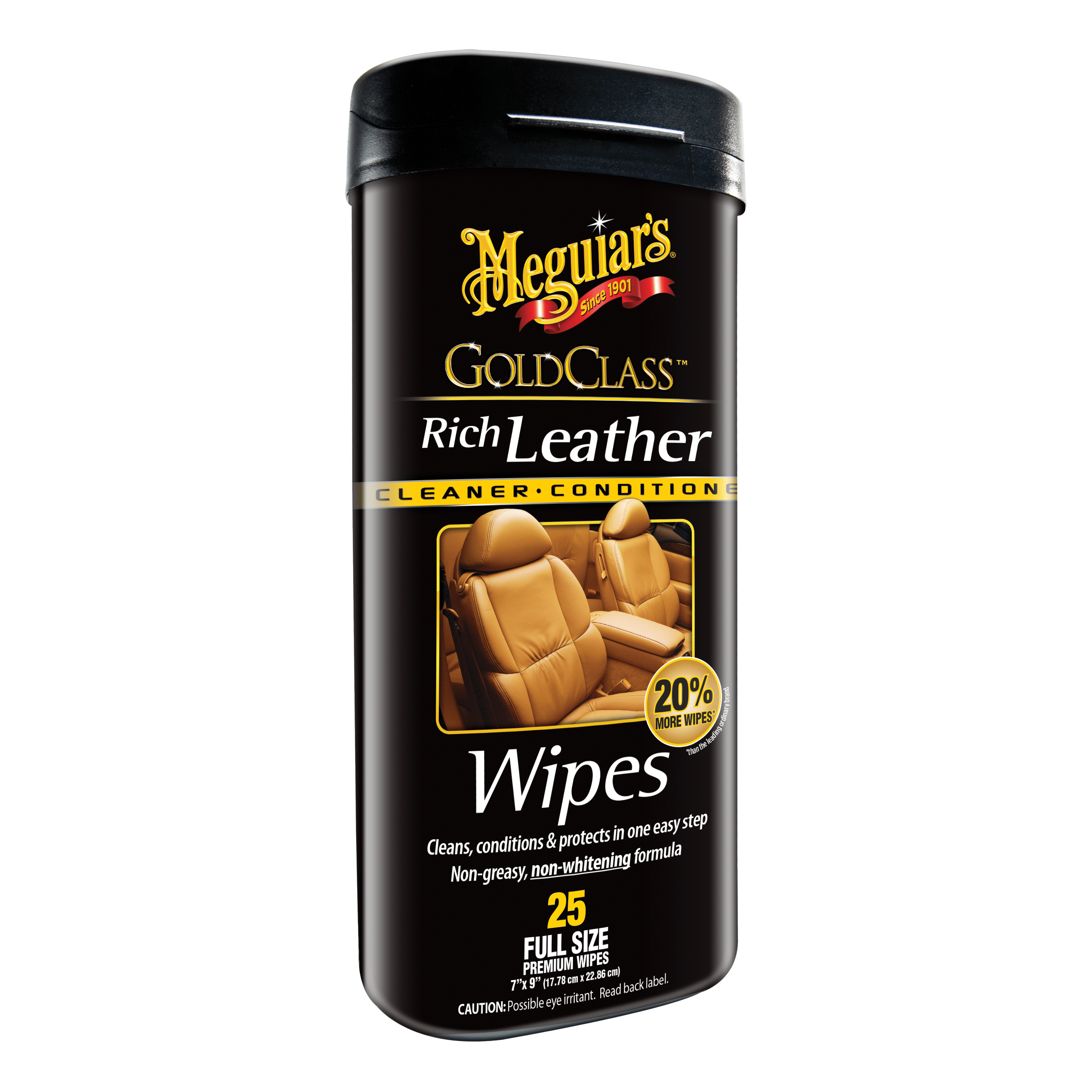 Gold Class Rich Leather Wipes — Meguiar's Australia