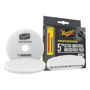5 INCH UNIVERSAL MICROFIBER PADS - 2 PACK